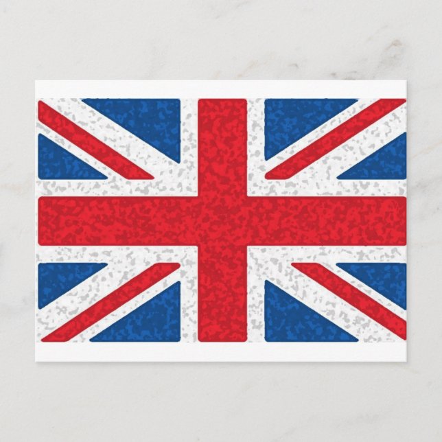 Sponge Union Jack Postcard (Front)