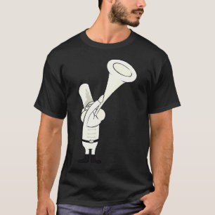 SpongeBob- DOODLE fish playing the trumpet in the T-Shirt