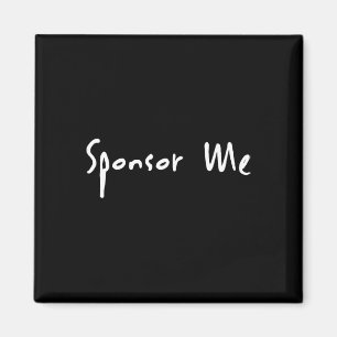 Sponsor Me Skateboarding Bmx Scooter Am Pro Skate Magnet