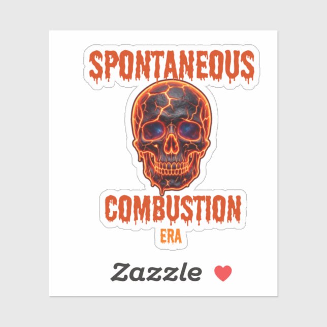 Spontaneous Combustion Era Skull (Sheet)