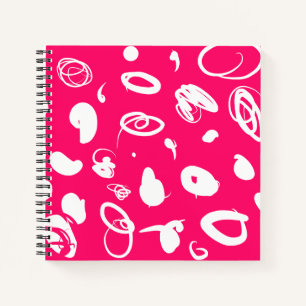 Spontaneous design Spiral Notebook