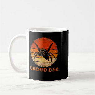 Spood Dad - Vintage Jumping Spider Sunset - Funny Coffee Mug