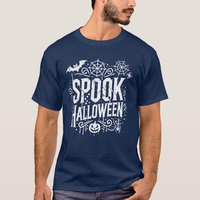 Spook Halloween design boy T-Shirt (Front)
