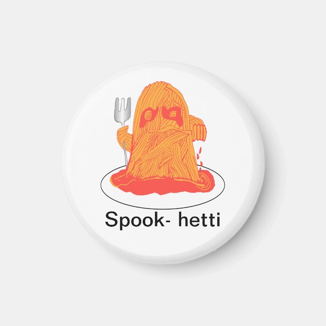 Spook-hetti magnet (Front)