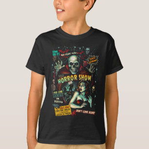 Spook Show Horror Show Kids T-Shirt – (Black)