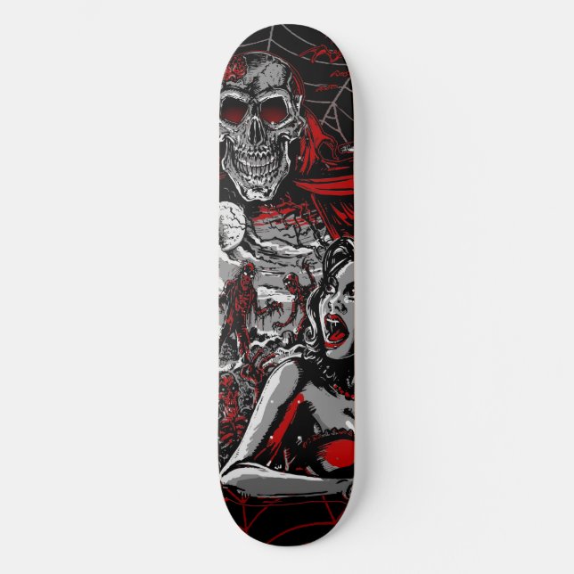 Spook Show Horror Skateboard Deck (Front)