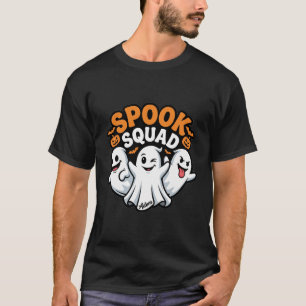 Spook Squad Cute Ghosts Halloween T-Shirt