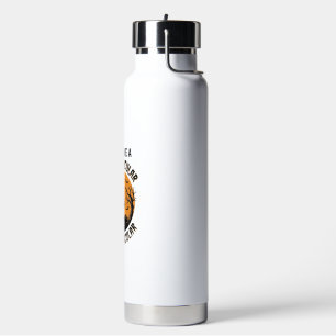 Spook-Tacular Halloween Haunted House Vintage Shir Water Bottle