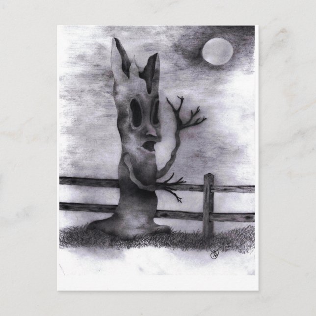 "Spook Tree" Postcard (Front)