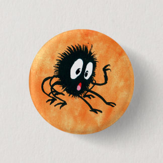 Spooked Spider! 3 Cm Round Badge