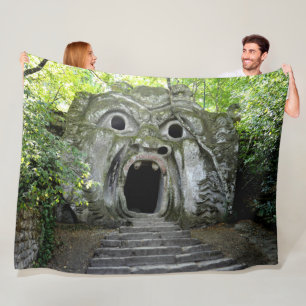 SPOOKEY CAVE FLEECE BLANKET