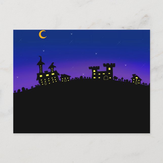 Spooki town postcard (Front)