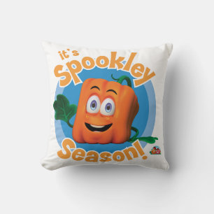 Spookley the Square Pumpkin   It's Spookley Season Cushion