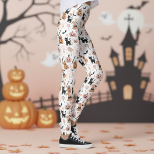 Spooks & Spells Halloween Magic Pattern ID1327 Leggings