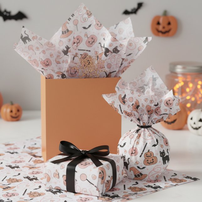 Spooks & Spells Halloween Magic Pattern ID1327 Tissue Paper (Creator Uploaded)