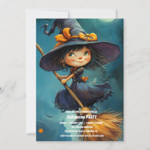 Spooktacular Dark Haunted House Halloween Party I Invitation