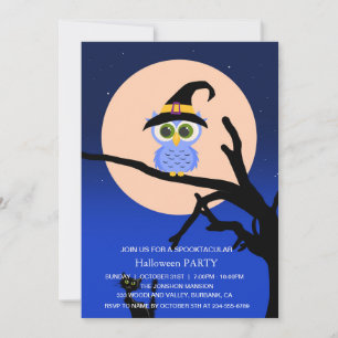 Spooktacular Dark Haunted House Halloween Party I Invitation