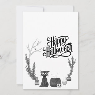 Spooktacular Dark Haunted House Halloween Party  I Invitation