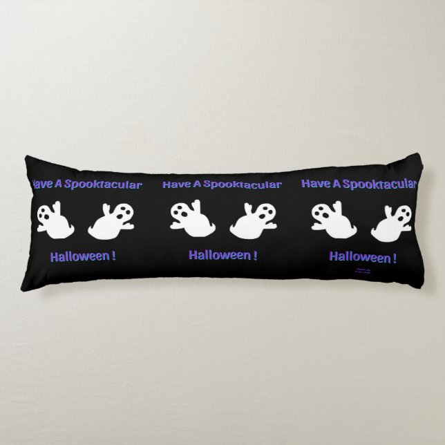 Spooktacular Ghosts Body Pillow (Front)