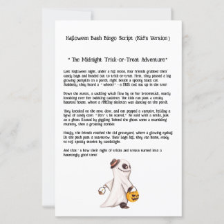 Spooktacular Halloween Bash Binger Caller Script