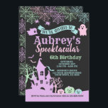 Spooktacular Halloween Birthday Invitation<br><div class="desc">Customise this cute Birthday invitation with your own details!</div>