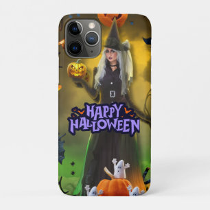 Spooktacular Halloween Birthday invitation iPhone 11 Pro Case
