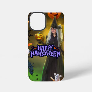 Spooktacular Halloween Birthday invitation iPhone 12 Mini Case