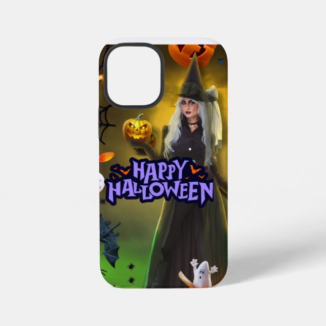 Spooktacular Halloween Birthday invitation iPhone Case (Back)