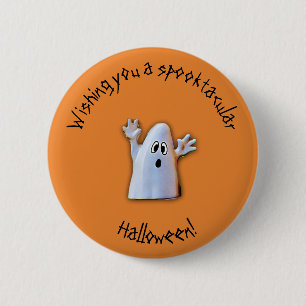 Spooktacular Halloween button