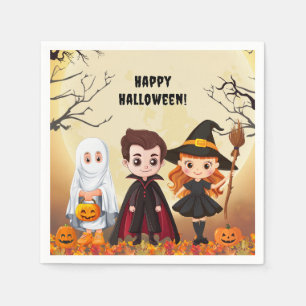 Spooktacular Halloween Children's Party Napkin