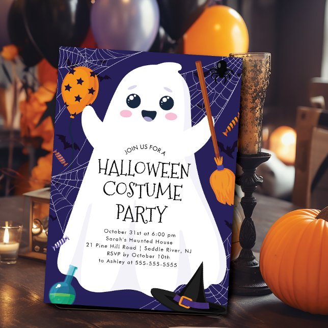 Spooktacular Halloween Costume Party Invitation (Creator Uploaded)