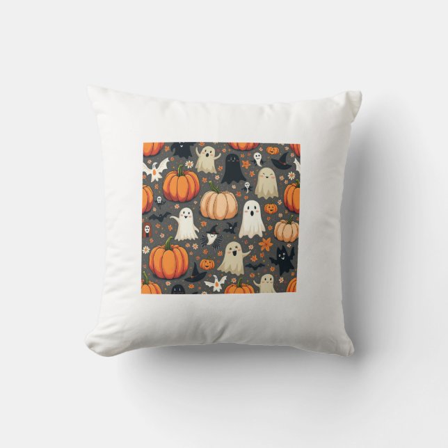 "Spooktacular Halloween Cushion" Cushion (Front)
