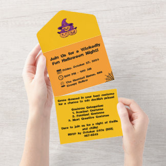 Spooktacular Halloween Party Invitation