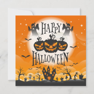 Spooktacular Halloween Party Invitation