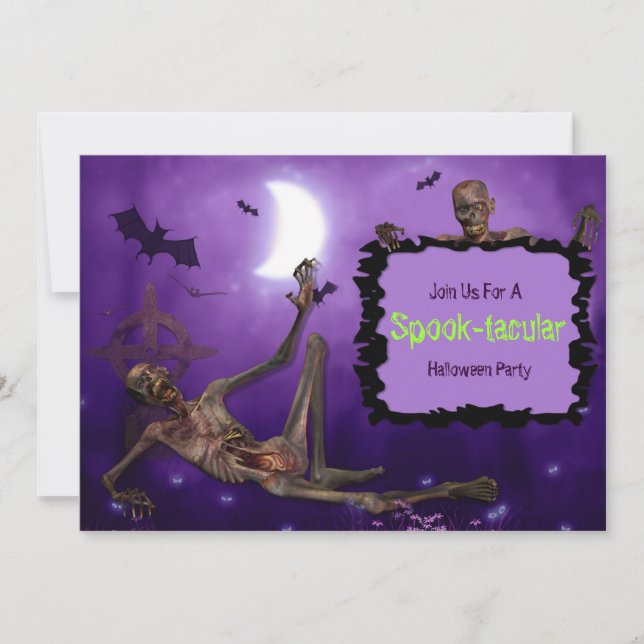 Spooktacular Halloween Party Invitation (Front)