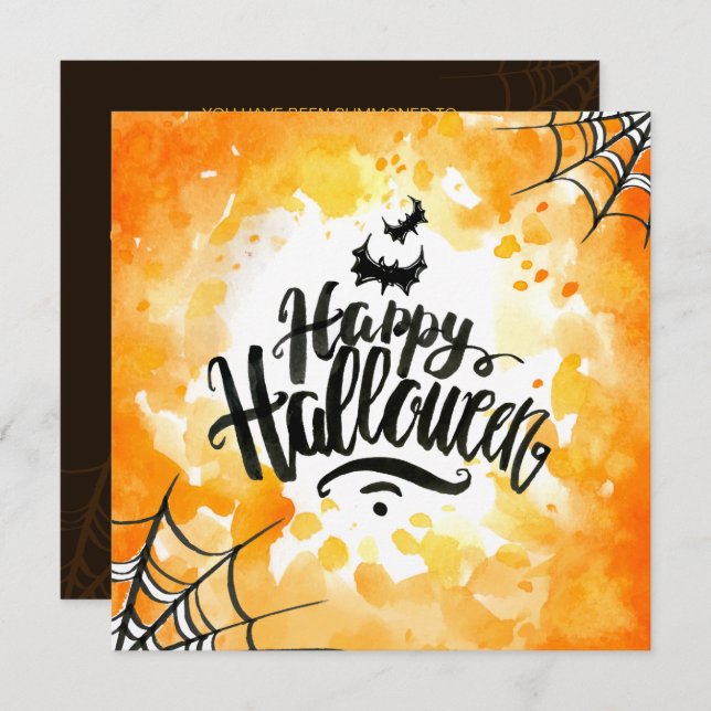 Spooktacular Halloween | Party Invitation (Front/Back)