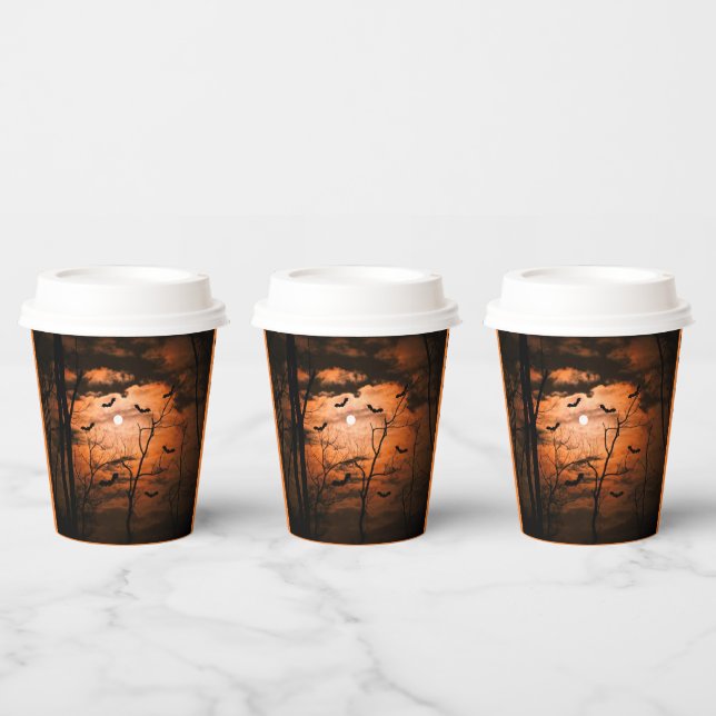 Spooktacular Halloween Party Paper Cups (Multi)