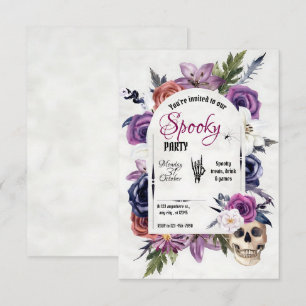 Spooktacular Halloween Soiree Invitation