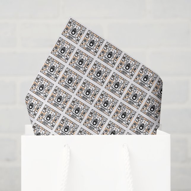 spooktacular halloween tissue paper (Gift Bag)