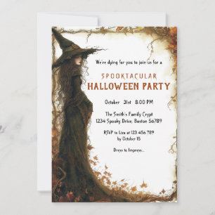 Spooktacular I Witch Invitation