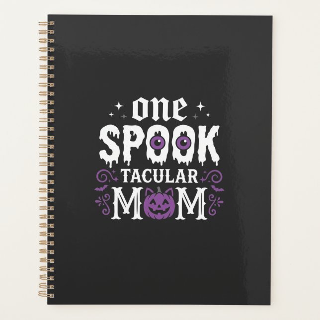 Spooktacular Mum Halloween Design_1 Planner (Front)