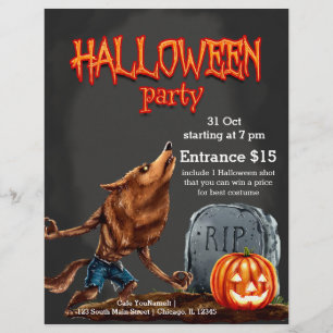 Spooktacular night flyer