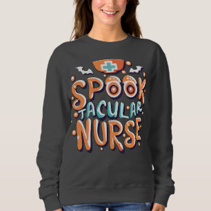 Spooktacular Nurse Halloween Sweatshirt