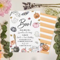 Spooktacular Party First Birthday Baby Shower