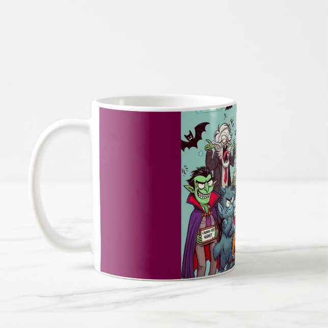Spooktacular School Daze Coffee Mug (Left)