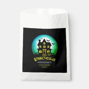 Spooktacular Spooky House Halloween Party Favour Bag