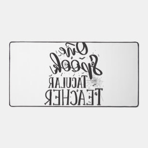 Spooktacular Teacher - Funny Teacher Halloween Desk Mat