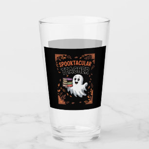 Spooktacular Teacher Halloween T-shirt Glass