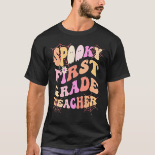 SPOOKY 1ST GRADE TEACHER Costume This Is My Fabool T-Shirt