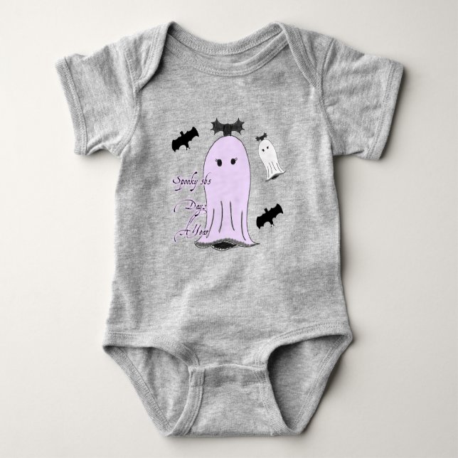 Spooky 365 Days A Year Baby bodysuit (Front)